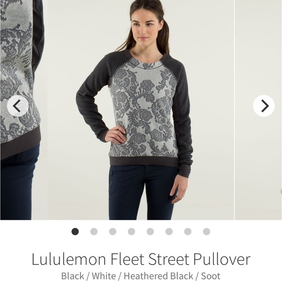lululemon athletica Sweaters - LULULEMON- Fleet Street Pullover
